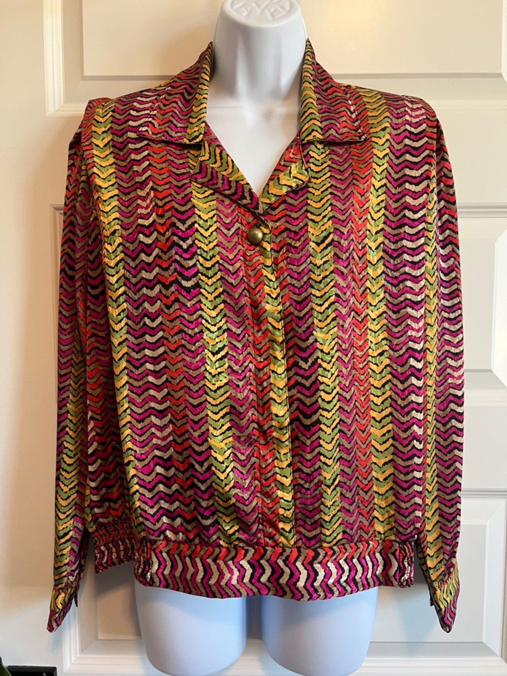 ALLISON DALEY Blouse Size Medium Petite